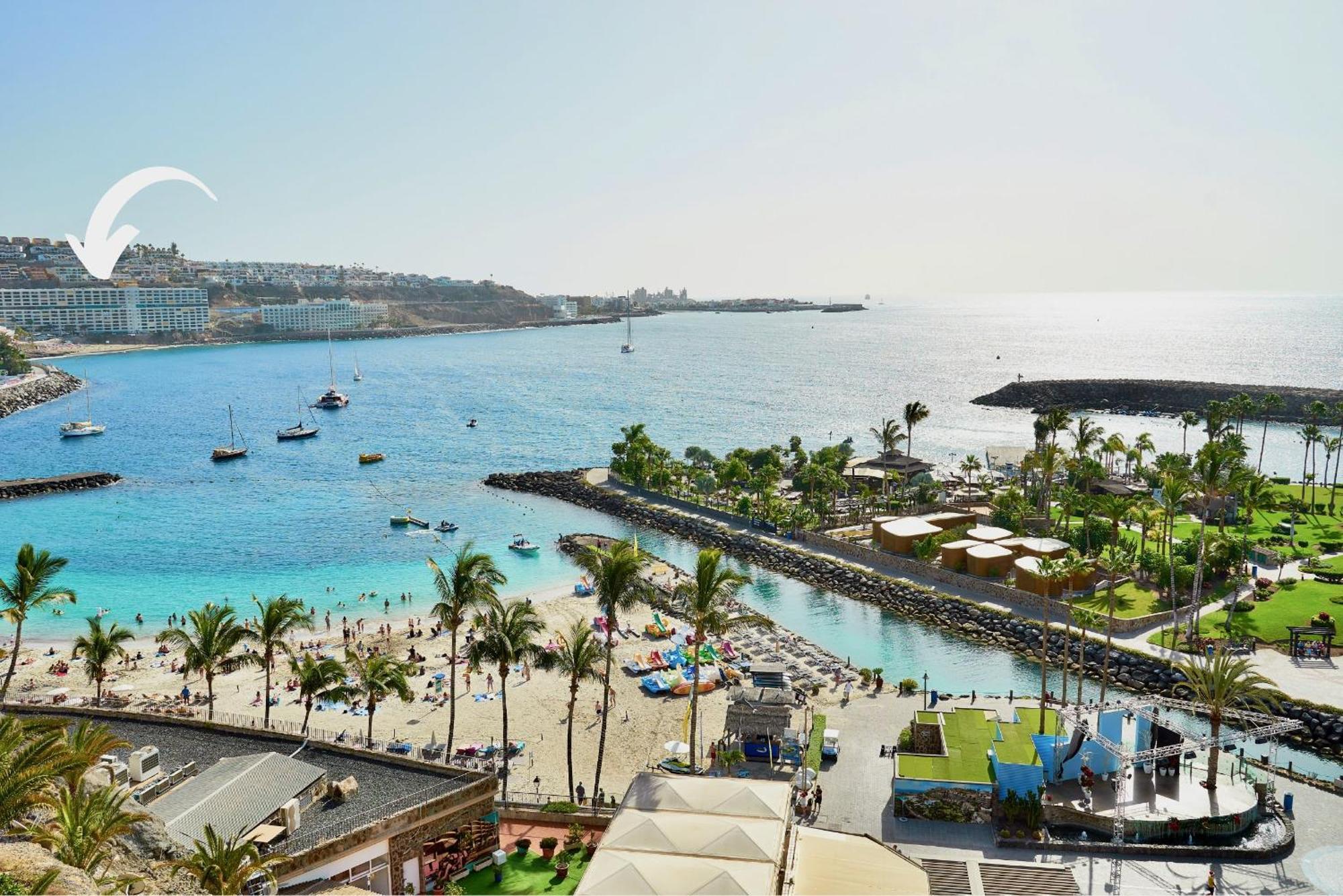 Brand New - Glass Apt - Ocean Views Patalavaca Luaran gambar